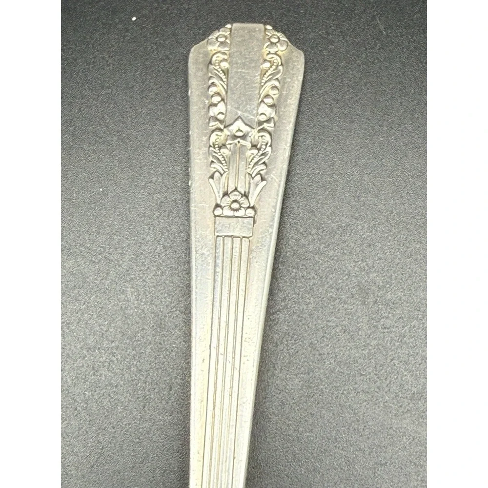 Vintage Oneida Wm A Rogers Silverplate Grille Forks Avenue Pattern 1939 Set Of 6